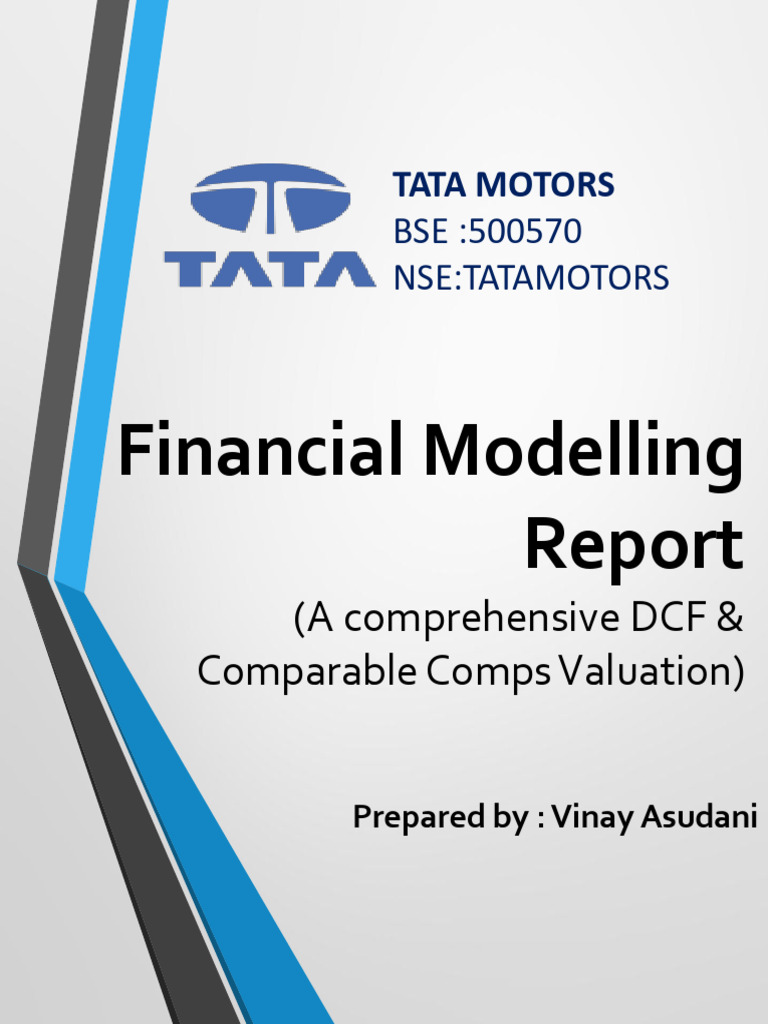 Tata Motors Financial Modeling Report | PDF | Equity (Finance) | Revenue