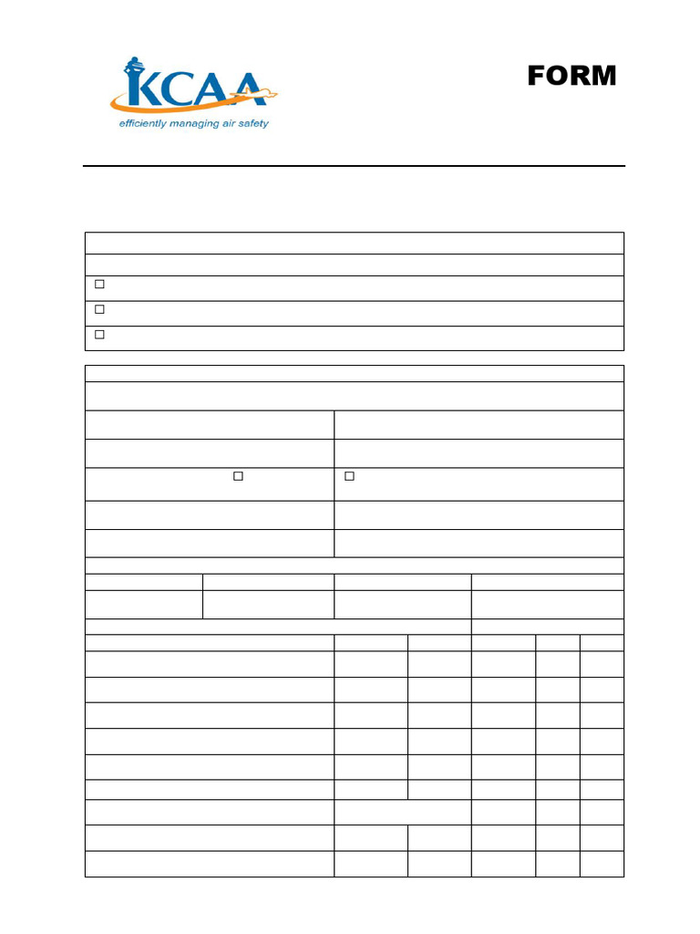 CPL Licence Application Form | PDF | Aviation | Aeronautics