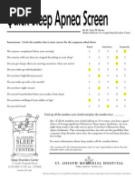 9523LJ r4r LUNSERS Questionnaire | PDF