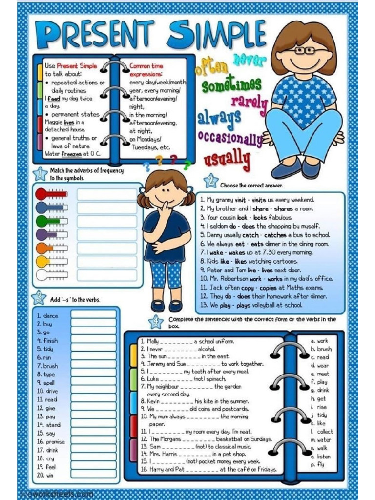 Ingles para Niños (Presente Simple) | PDF