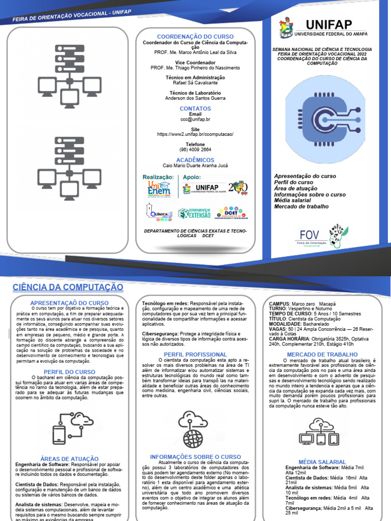 CIENCIAS DA COMPUTACAO Bacharelado | PDF | Informática | Science
