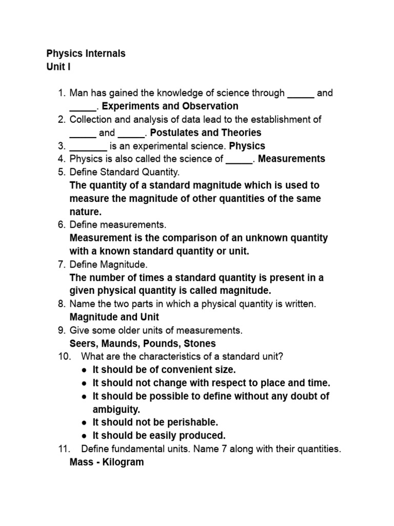 Physics Internals | PDF | Pendulum | Weight