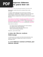 Libros de Liderazgo en PDF Gratis | PDF | Crecimiento personal y ...
