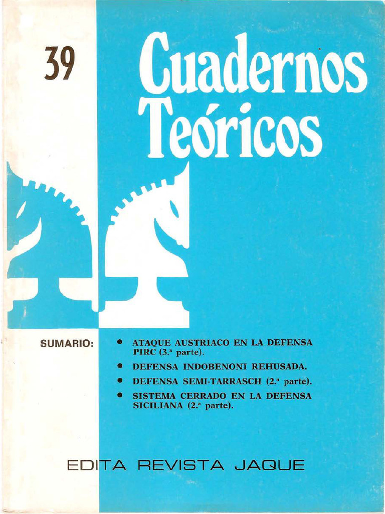 Estrategias de Ajedrez: Defensa Pirc y Ataque Austríaco | PDF | Ajedrez ...