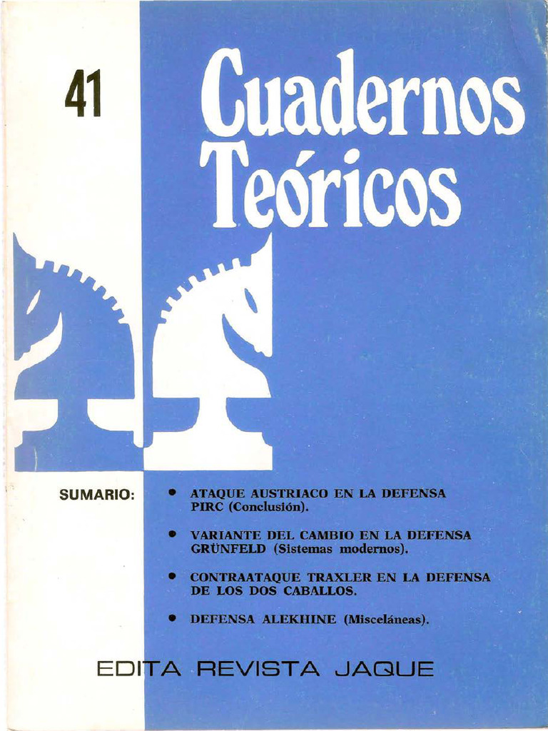 41 Cuadernos Teoricos | PDF | Juegos de estrategia abstractos | Juegos ...