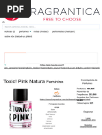 Perfume Ruby We Pink: Notas e Resenha | PDF | Perfume | Moda