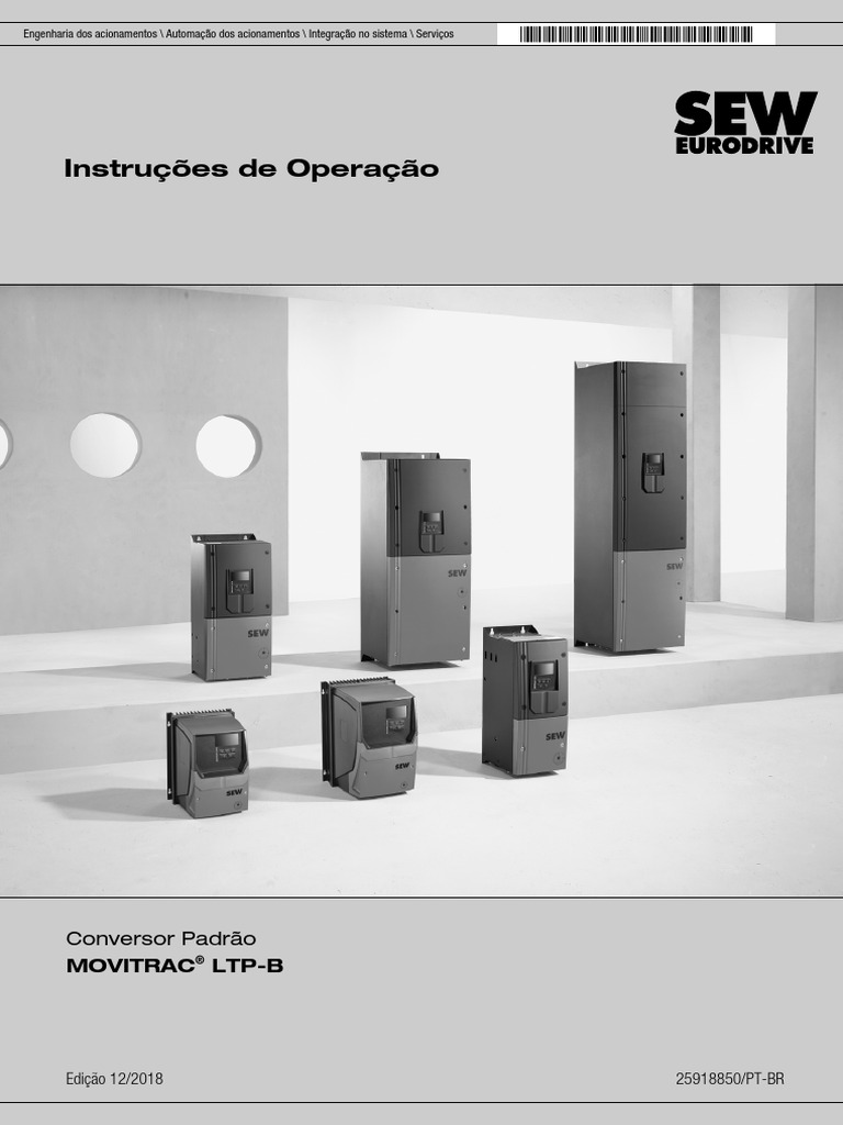 TUNE セット No.30-39 Manual de Operação MOVITRAC® LTP-B | PDF | Informação | Motor elétrico