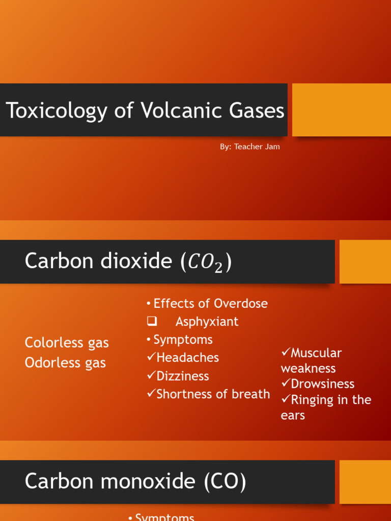 Volcanic Gas Toxicology Overview | PDF | Respiratory Diseases | Cough