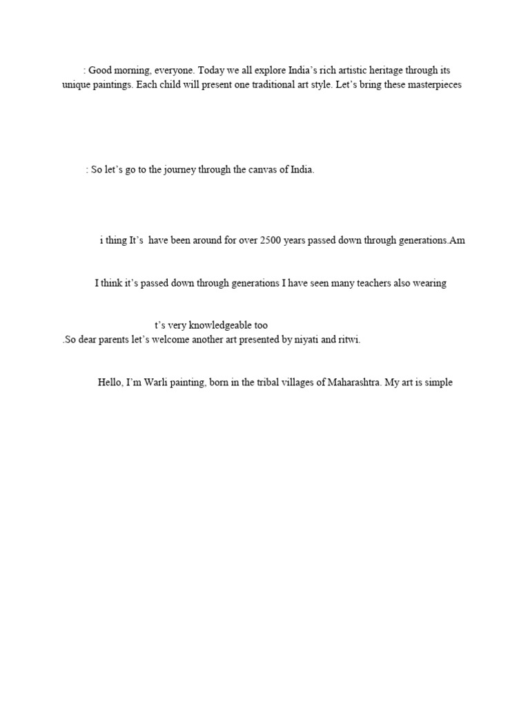 Class 4B Presentation | PDF | Paintings | The Arts