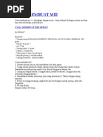 Download CARA MEMBUAT MIE by Mahyudin Ali Syukri SN82244097 doc pdf