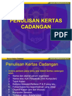 6.Penulisan Kertas Cadangan tindakan Pspn Sabah