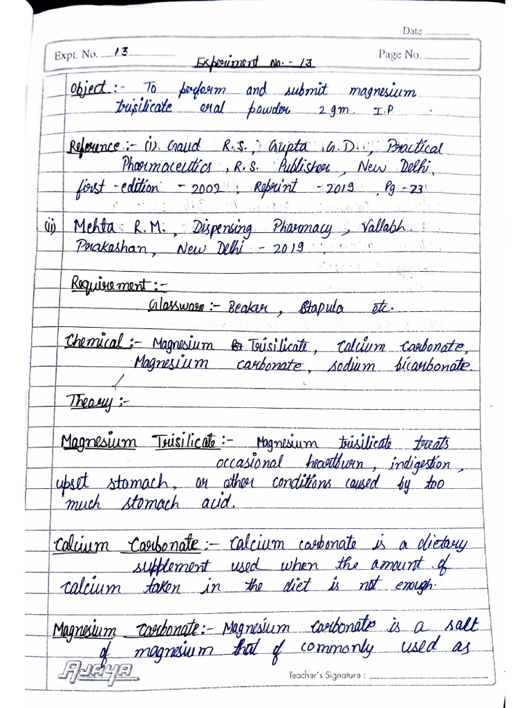 Pharmaceutics Experiment 13 and 14 | PDF