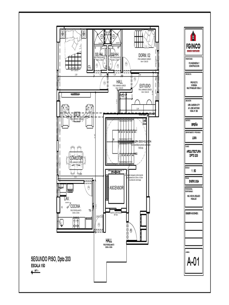 Diseño de Vivienda Multifamiliar en Lima | PDF
