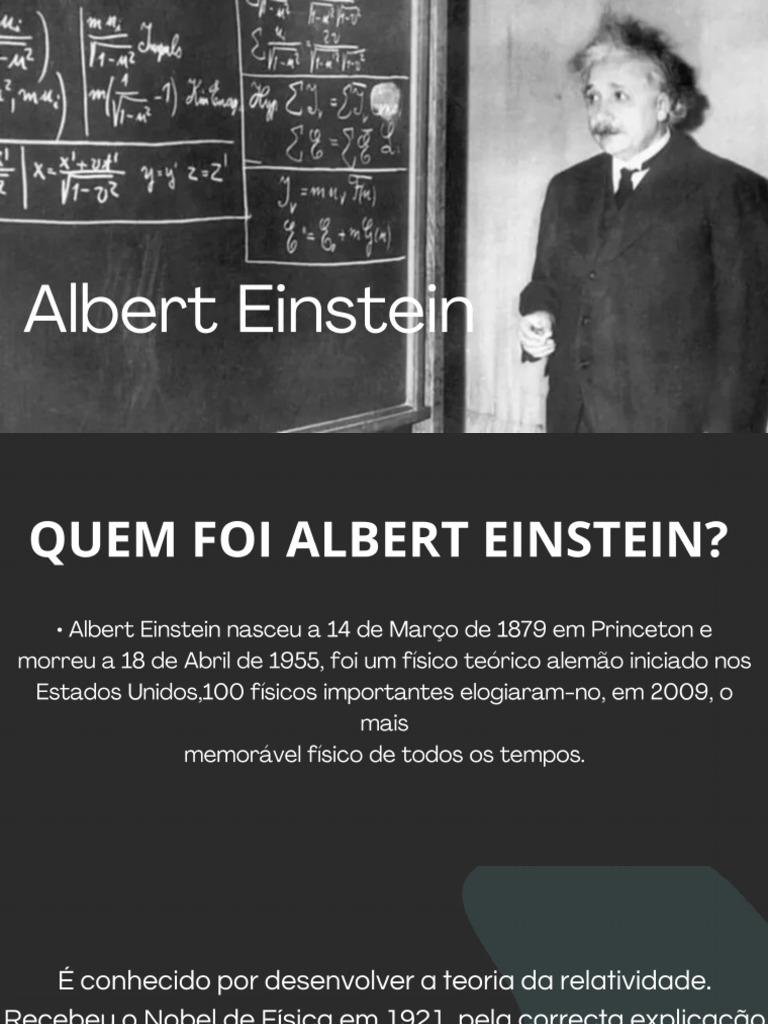Albert Einstein | PDF