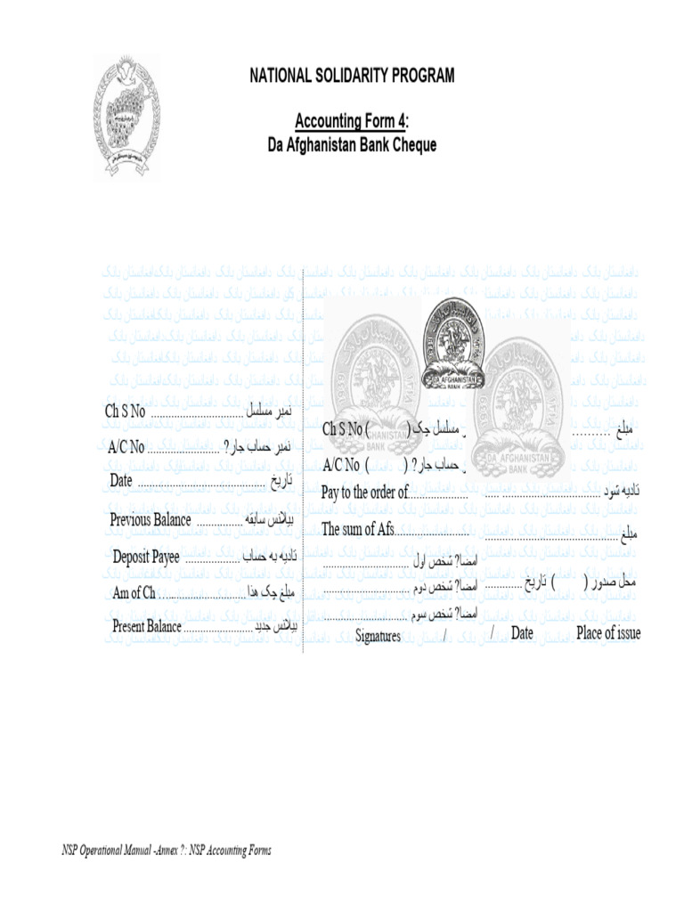02 Acc 4 DABCheque | PDF
