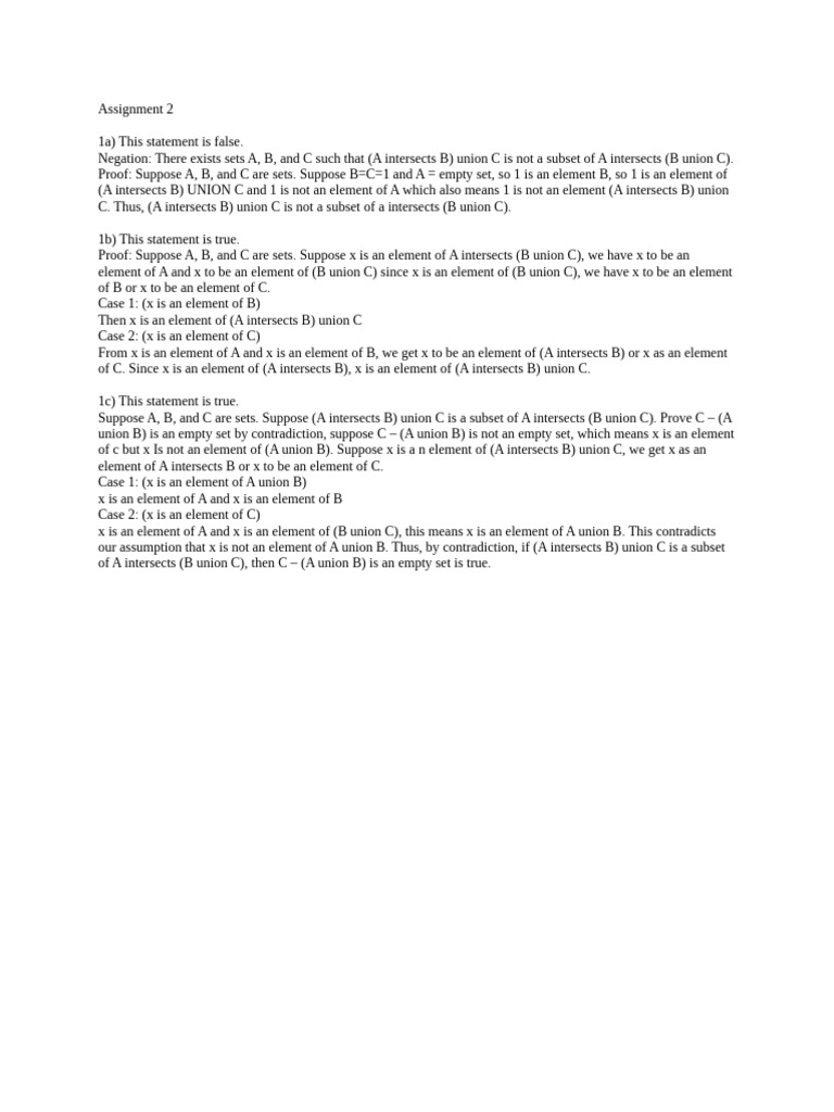 Assignment 2 (Maths 271) | PDF