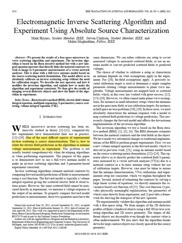 Electromagnetic_Inverse_Scattering_Algorithm_and_Experiment_Using ...