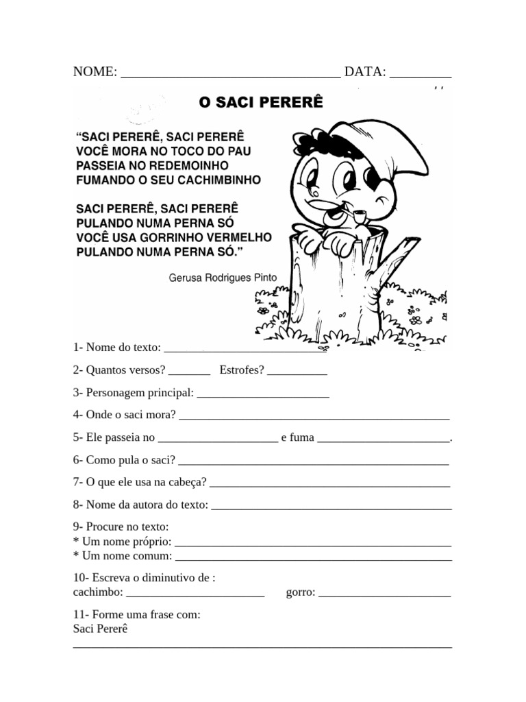 Saci Pererê | PDF