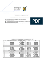 Graficul Asistentelor