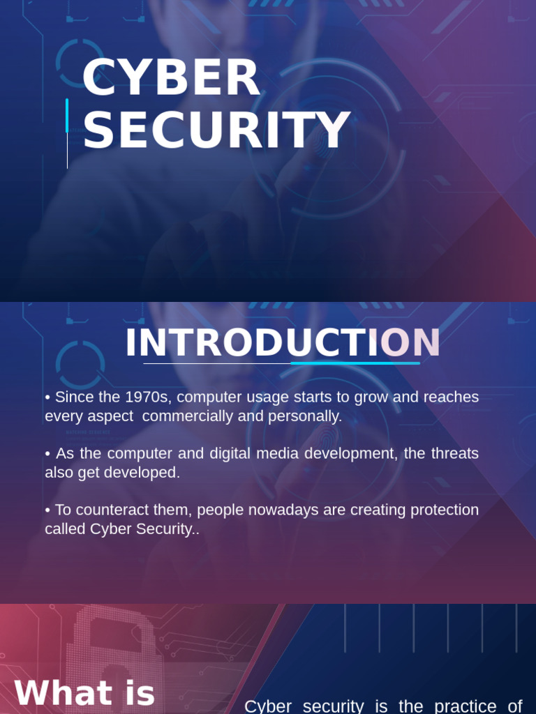 Ppt Cyber Security | PDF | Security | Computer Security