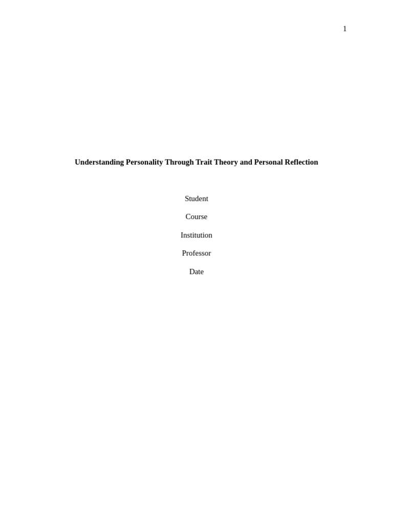 7898832 | PDF | Extraversion And Introversion | Psychology