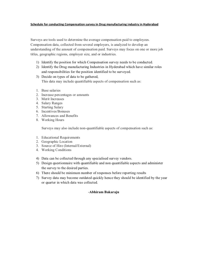 compensation-survey-schedule-pdf