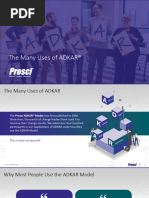 ADKAR Assessment Worksheet Guide | PDF | Change Management | Learning