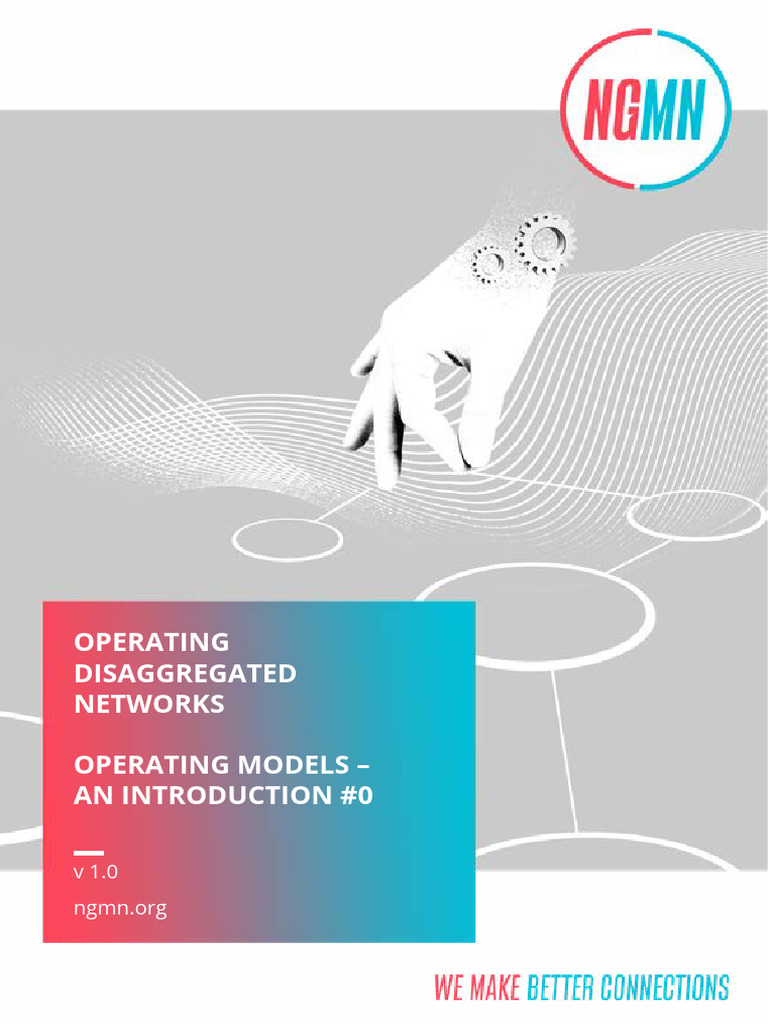 NGMN's Operating Models Overview | PDF | Telecommunications | Computing