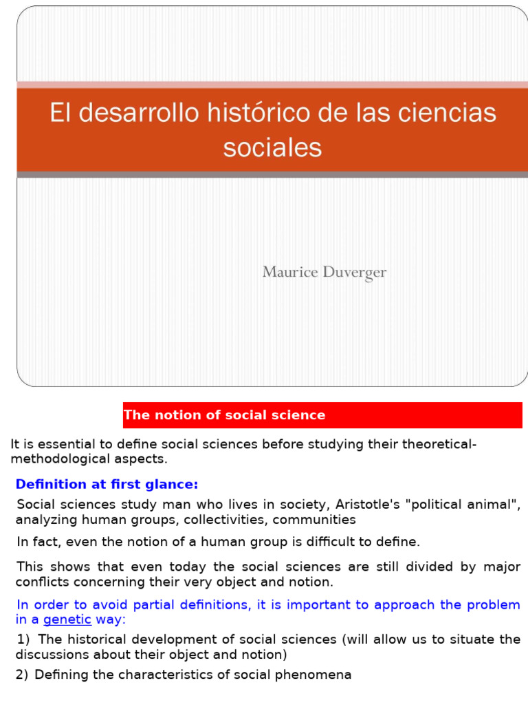 Understanding Social Sciences History | PDF | Social Sciences | Science