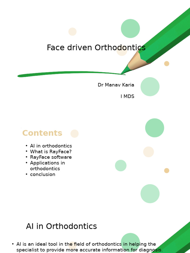 RayFace - Face Driven Orthodontics | PDF | Orthodontics | Artificial ...