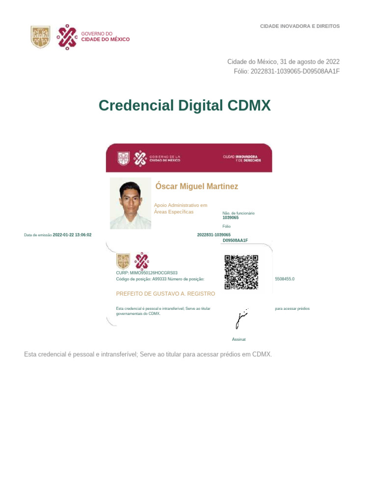 Credencial Digital | PDF
