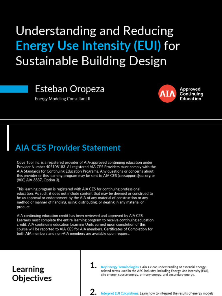 Reducing Energy Use Intensity in Buildings | PDF | Heat Transfer ...
