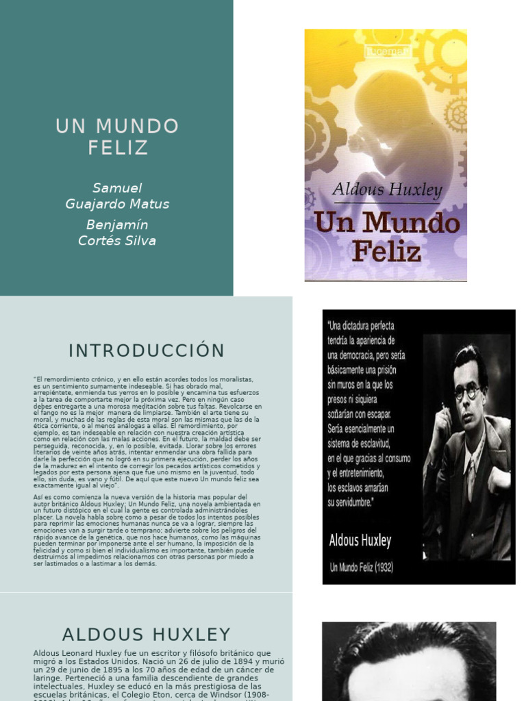 Un Mundo Feliz | PDF