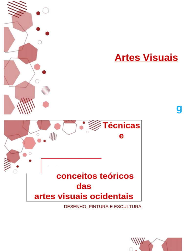 Técnicas e História das Artes Visuais | PDF | Desenho | Escultura