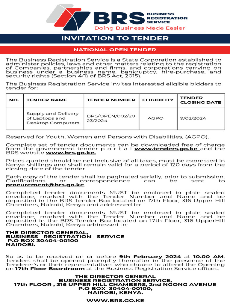 1706265821469-Tender Notice for Supply and Delivery of Laptops and ...