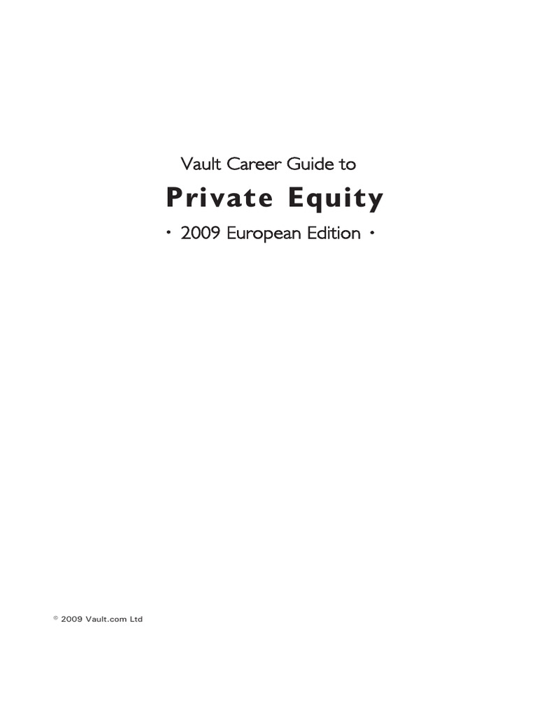Peguide | PDF | Private Equity | Leveraged Buyout