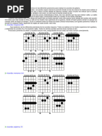 21 Acordes Esenciales para Guitarristas | PDF | Acorde (Música) | Guitarras