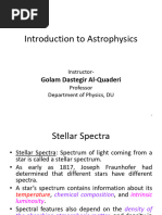 Analyzing Star Spectra with Gizmo | PDF | Stars | Spectral Line