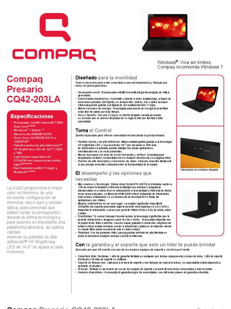 2GB RAM MEMORIA HP-Compaq Presario CQ5202FR (DDR3-8500 - Non-ECC) EUR - Foto 6