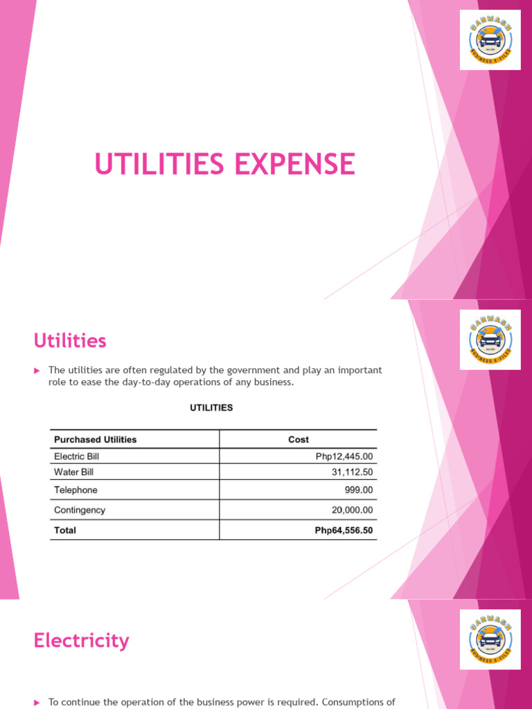 Monthly Utilities Expense Breakdown | PDF