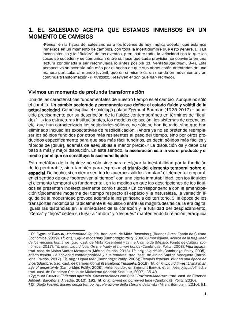 Acepta Que Está Inmerso en Un Momento de Cambios | PDF | Jesús