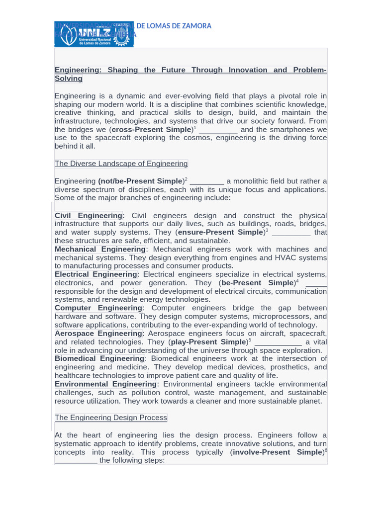 Overview of Engineering Disciplines | PDF | Engineering