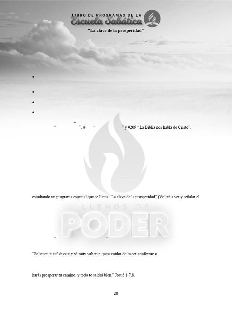 4 "La Clave de La Prosperidad" Más Cerca de Dios | PDF | Dios | Oración