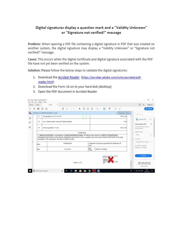DSC Instructions | PDF