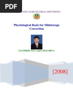 Physiological Basis for Mid Storage Correction