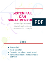 Sistem Fail Dan Surat Menyurat