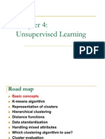 CS583 Unsupervised Learning