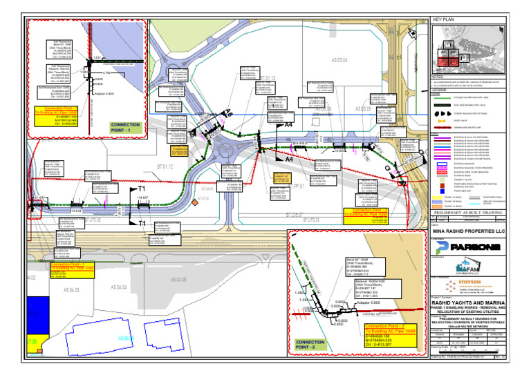 150mm Water Network Relocation Plan | PDF