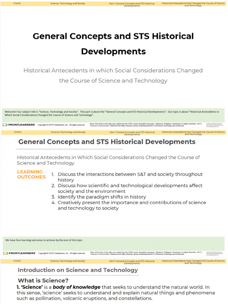 STS WK 1 2 | PDF