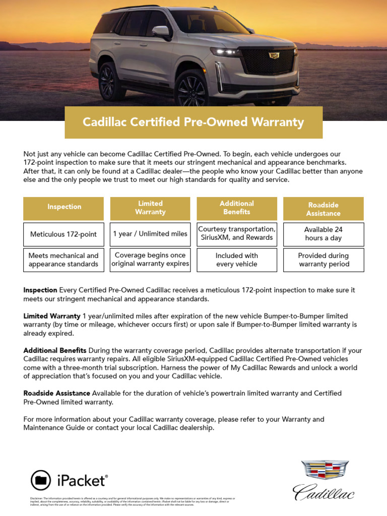 Interesting Gm Certified Warranty Pdf Picturesnull